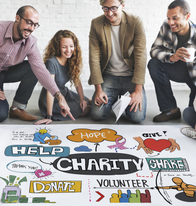 Charity Donate Give Hope Aid Concept